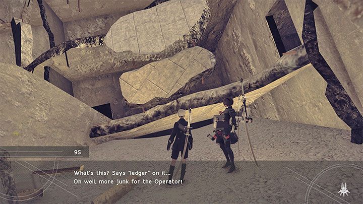 3) Accounting Book - NieR Automata: Bunker - walkthrough, side missions - Side missions - NieR Automata Guide