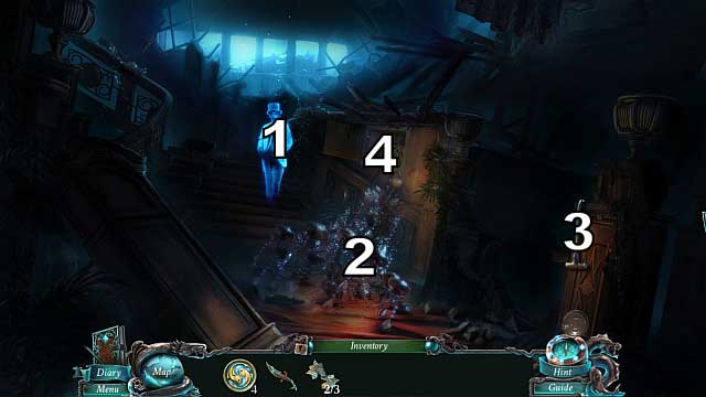 Approach the gate again - Chapter 5: The Shipwreck cemetery | Walkthrough - Walkthrough - Nightmares from the Deep: The Sirens Call Game Guide & Walkthrough