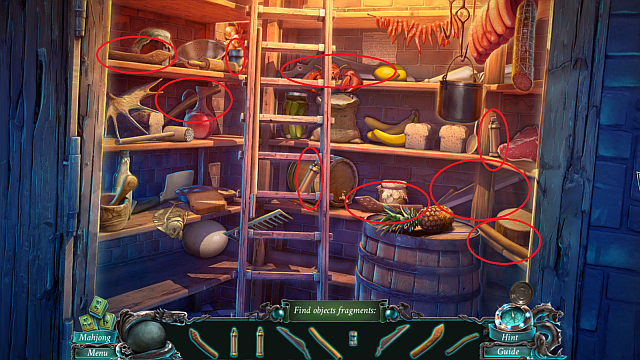 Find all of the marked items - Hidden Items | Puzzles - Puzzles - Nightmares from the Deep: The Sirens Call Game Guide & Walkthrough