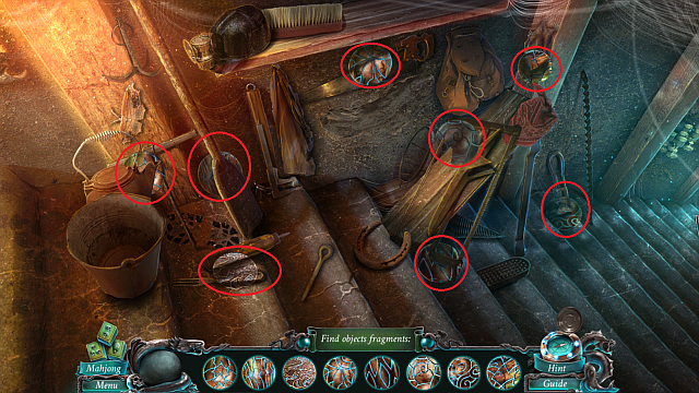 Find all of the marked items - Hidden Items | Puzzles - Puzzles - Nightmares from the Deep: The Sirens Call Game Guide & Walkthrough