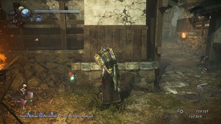 Pray at the shrine and walk through the gate - NiOh 2: The Two Faces of Hospitality walkthrough - Main missions - NiOh 2 Guide