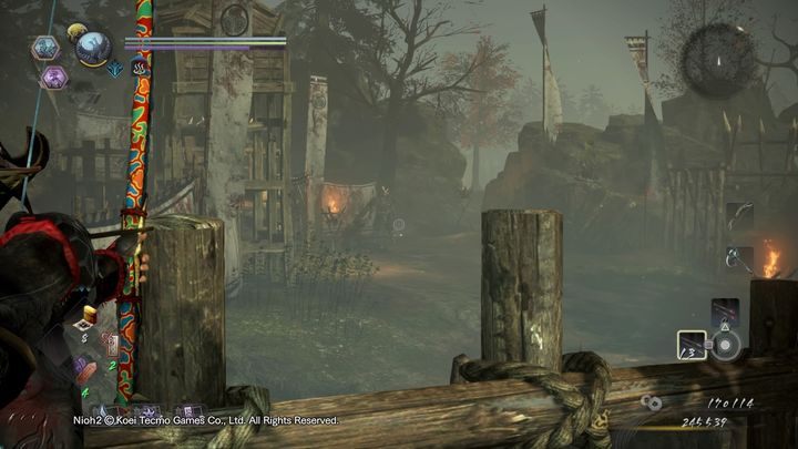 After defeating them, go further up, and you will find the second shrine - NiOh 2: The Two Faces of Hospitality walkthrough - Main missions - NiOh 2 Guide