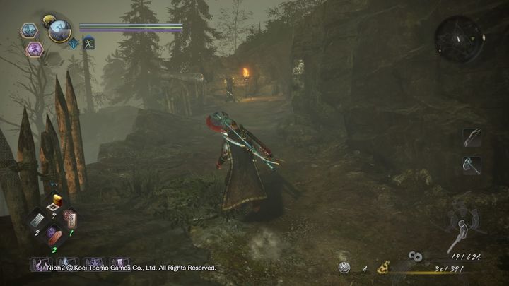 Defeat the Yokai soldier who uses another cannon - NiOh 2: The Two Faces of Hospitality walkthrough - Main missions - NiOh 2 Guide
