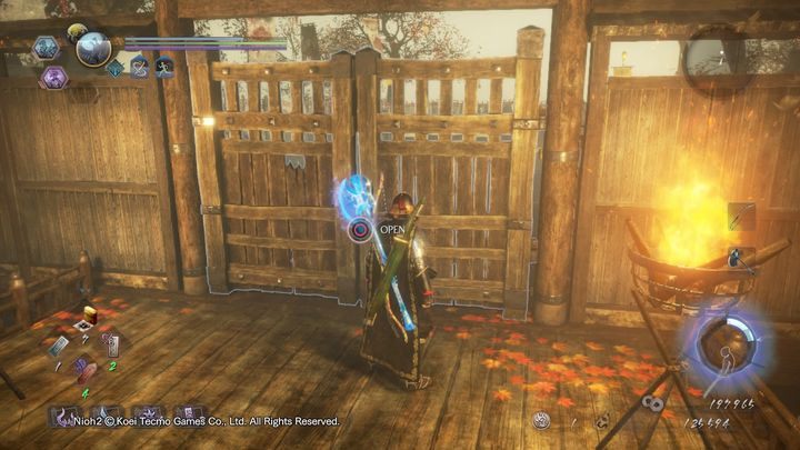 A little further on, you will encounter a single Yokai soldier - NiOh 2: The Two Faces of Hospitality walkthrough - Main missions - NiOh 2 Guide