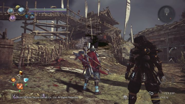 Go up and you will enter the Yokai Realm - The Mysterious One Night Castle | NiOh 2 Walkthrough - Main missions - NiOh 2 Guide