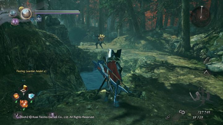 Go ahead - you will encounter another soldier and Yamanba - The Mysterious One Night Castle | NiOh 2 Walkthrough - Main missions - NiOh 2 Guide