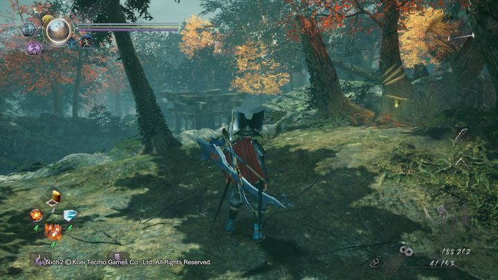 You can now select one of the two paths - The Mysterious One Night Castle | NiOh 2 Walkthrough - Main missions - NiOh 2 Guide