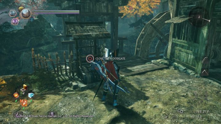 Open the gateway and rest at the first shrine - The Mysterious One Night Castle | NiOh 2 Walkthrough - Main missions - NiOh 2 Guide