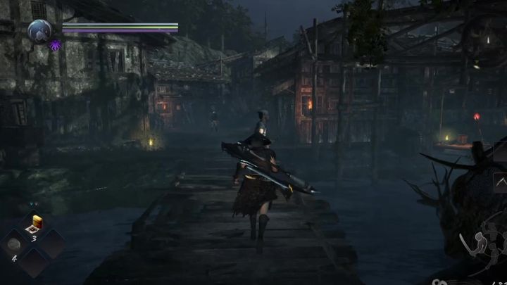 You will reach the second Shrine - NiOh 2: The Village of Cursed Blossoms walkthrough - Main missions - NiOh 2 Guide