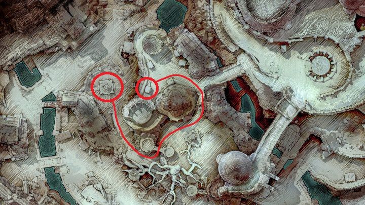 Contrary to what you may expect, the fountain in Sacrament is not found in the central part of the city, nor by one of the city squares - No Rest for the Wicked: Where is the fountain? - FAQ - No Rest for the Wicked Guide