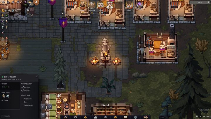 As you can see, the four basic needs are usually met by peasants on their own - Norland: How to take care of peasants needs? - FAQ - Norland Guide