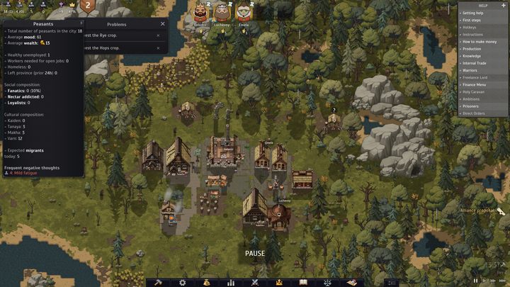 After completing the tutorial, the game will let you continue playing in the scenario you were playing in - Norland: Tips and tricks - Basics - Norland Guide