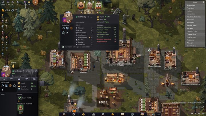 One of the most important skills they will have to master while playing Norland is proper time management of your characters - Norland: Tips and tricks - Basics - Norland Guide