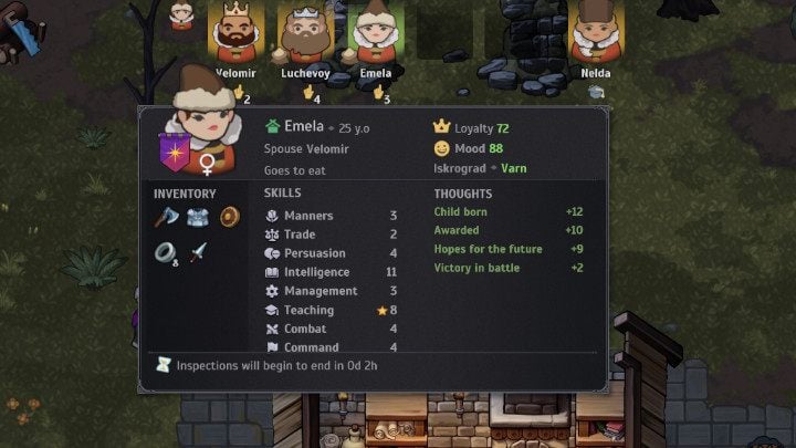 Lords answer to the king - Norland: Lords management - Basics - Norland Guide