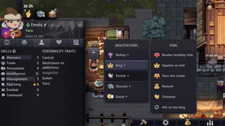 The crown can still be passed on during the king's lifetime - Norland: How to manage a family? - FAQ - Norland Guide