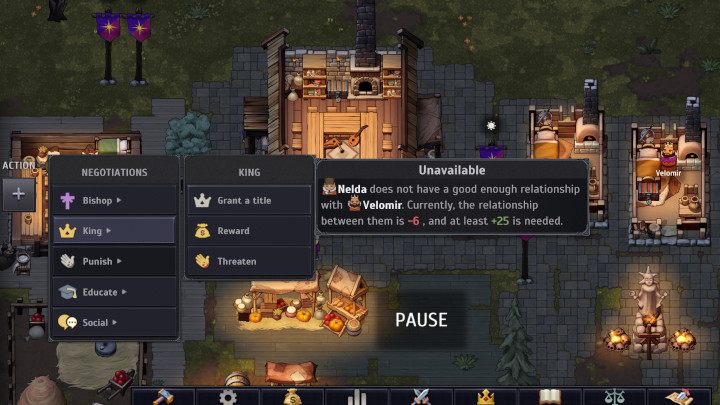 However, you can try to make friends with the monarch and the freelance lord staying in your residence, which will allow you to keep him/her with you permanently - Norland: How to manage a family? - FAQ - Norland Guide