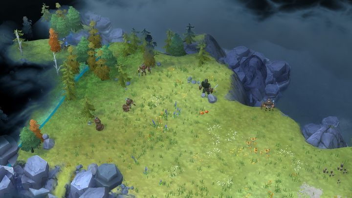 Hvendrung with his battle squad. - Bifrost | Northgard Walkthrough - Walkthrough - Northgard Game Game Guide