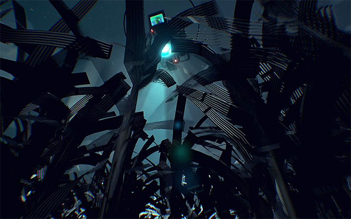 Hide in the tall grass and wait until the flying object stops scanning the area - Investigate the tattoo parlor and hack into Helena Nowaks mind | Case #405 Walkthrough - Case #405: Finding Adam - Observer Game Guide