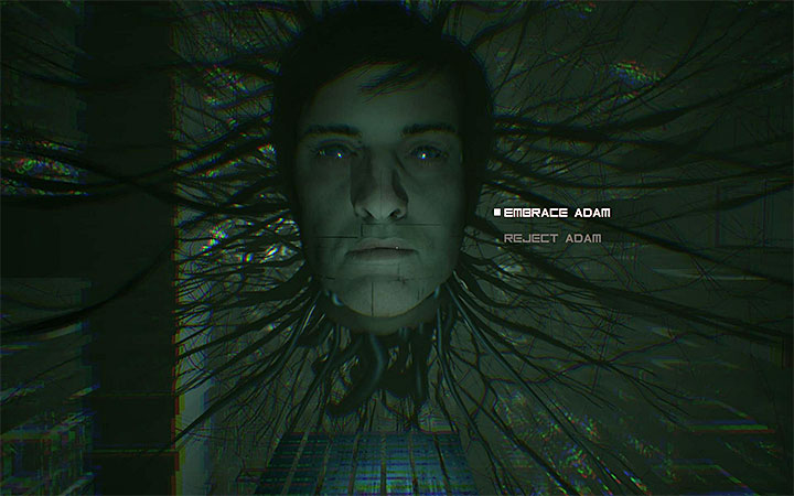 The finale of the game will begin with a series of cutscenes - The final confrontation with Adam and the ending choices | Case #405 Walkthrough - Case #405: Finding Adam - Observer Game Guide