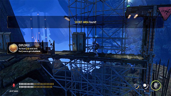 We're in no hurry to use the elevator and get back to the next level - Oddworld Soulstorm: Find a Way to Level 3, the Mines - walkthrough - 11: The Mines - Oddworld Soulstorm Guide