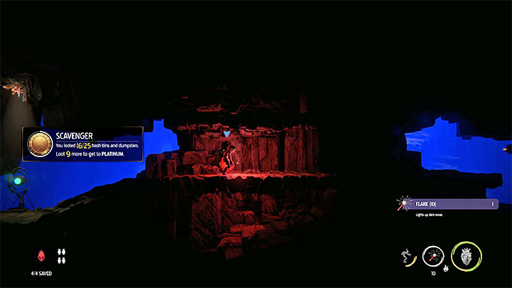 Platinum badge requirements: Collect loot from 25 trash cans and landfills - Oddworld Soulstorm: Badges (challenges), the Sanctum - list, walkthrough - 12: The Sanctum - Oddworld Soulstorm Guide