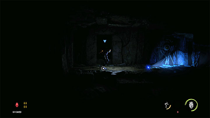 Abe will find the torch lying on the ground shortly after the start of this mission - Oddworld Soulstorm: Meeting with the Keeper, the Sanctum - guide, walkthrough description - 12: The Sanctum - Oddworld Soulstorm Guide