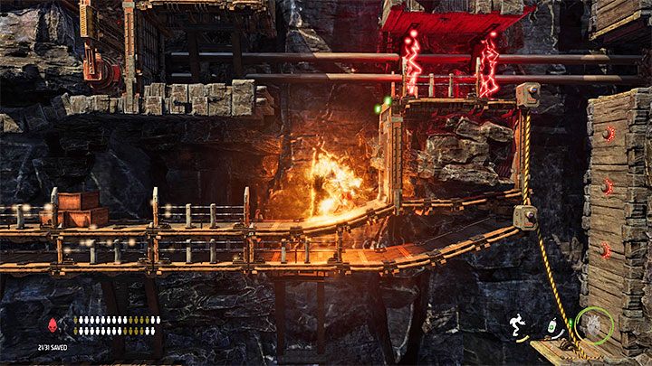 Let's fly to the right - Oddworld Soulstorm: Disposing of the snipers, Sorrow Valley - walkthrough - 5: Sorrow Valley - Oddworld Soulstorm Guide