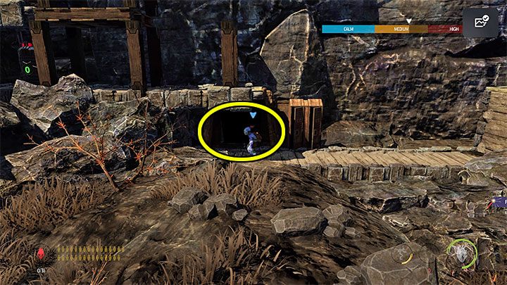 Fly the Slig to the last lever and pull it - Oddworld Soulstorm: Disposing of the snipers, Sorrow Valley - walkthrough - 5: Sorrow Valley - Oddworld Soulstorm Guide