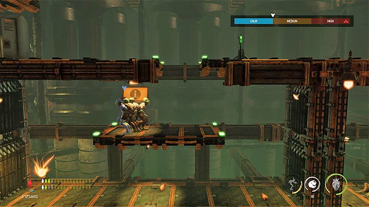 Platinum badge requirements: Find 8 Royal Jelly secrets - Oddworld Soulstorm: Badges (challenges), Phat Station - list, walkthrough - 6: Phat Station - Oddworld Soulstorm Guide