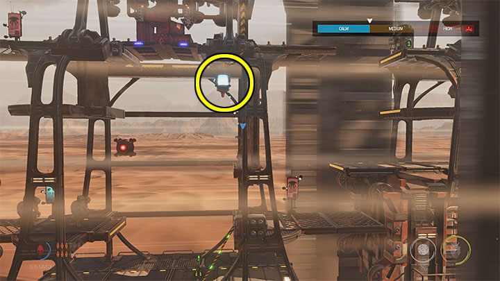 There is also an alternative way to get rid of the first Slig with the use of rock candy - Oddworld Soulstorm: Freeing Mudokons from the cars, the Hijack - walkthrough - 7: The Hijack - Oddworld Soulstorm Guide