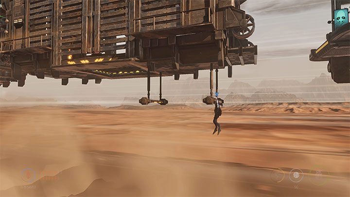 We go the same way as with the possessed Slig, i - Oddworld Soulstorm: Freeing Mudokons from the cars, the Hijack - walkthrough - 7: The Hijack - Oddworld Soulstorm Guide