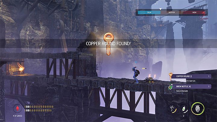 At the end of the ride, we take Abe to the entrance to the secret location - Oddworld Soulstorm: Keys - full list - Finders & Secrets - Oddworld Soulstorm Guide