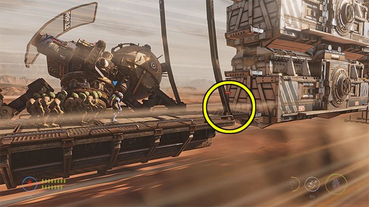 You'll find the key while playing the 7 - Oddworld Soulstorm: Keys - full list - Finders & Secrets - Oddworld Soulstorm Guide