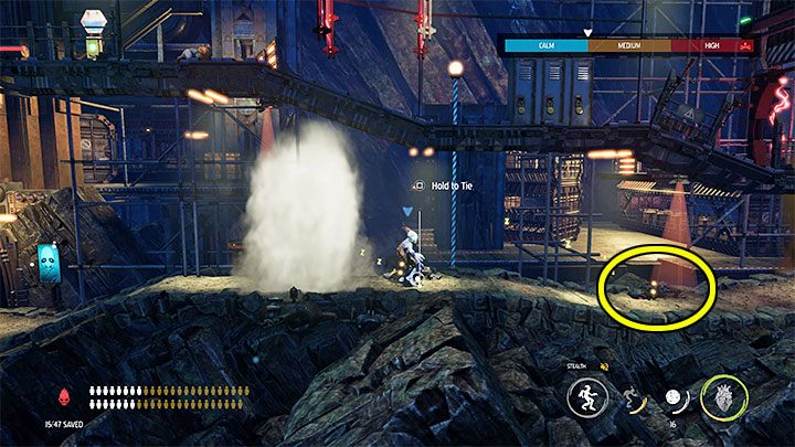 We will begin our exploration of Power Station 2A on the lower level - Oddworld Soulstorm: Keys - full list - Finders & Secrets - Oddworld Soulstorm Guide