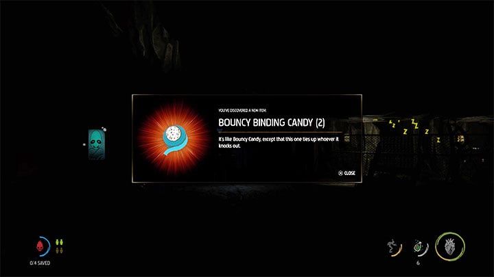 Remember that as you explore the cave, you can light your way with flares - this will help you avoid falling into the abyss or missing an interactive container - Oddworld Soulstorm: Reunion At The Old Trellis - walkthrough - 8: Reunion at the Old Trellis - Oddworld Soulstorm Guide