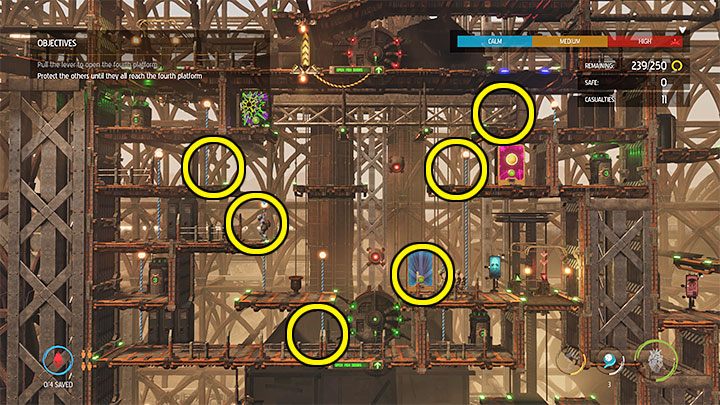 Before we begin the final confrontation with the Sligs, have a look around the area - Oddworld Soulstorm: Protecting the Mudokons, Reunion at the Old Trellis - walkthrough - 8: Reunion at the Old Trellis - Oddworld Soulstorm Guide