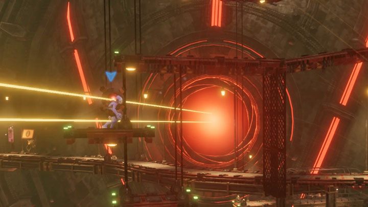 Your task is to destroy 5 Chant Suppressors, of which two are located in the lower part of the location with the eye - Oddworld Soulstorm: Activating 5 Brewing Chambers - walkthrough - 17: Eye of the Storm - Final - Oddworld Soulstorm Guide