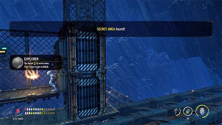 Platinum badge requirements: Find 4 Secret Areas - Oddworld Soulstorm: Badges (challenges), Necrum - list, walkthrough - 10: Necrum - Oddworld Soulstorm Guide