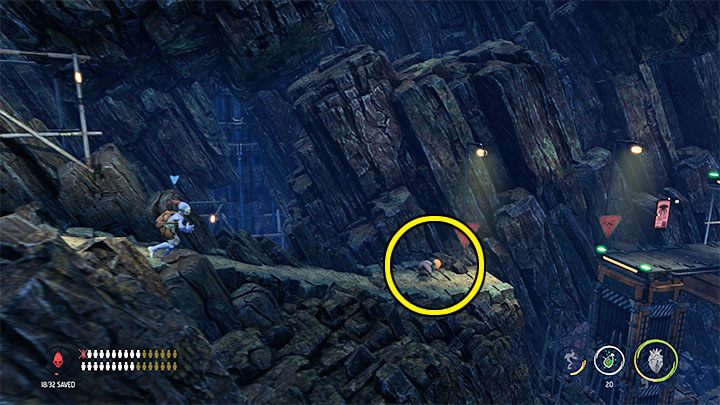 Platinum badge requirements: Save 30 Mudokons - Oddworld Soulstorm: Badges (challenges), Necrum - list, walkthrough - 10: Necrum - Oddworld Soulstorm Guide