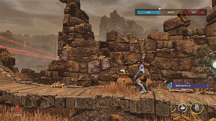 Platinum badge requirements: collected loot from 12 trash cans and landfills - Oddworld Soulstorm: Badges (challenges), the Blimp - walkthrough - 3: The Blimp - Oddworld Soulstorm Guide