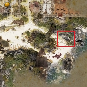 The secret passage is on the beach, close to the location where you have met Migo - The Imprisoned Elf | Act I - Chapter II - Fort Joy - Divinity Original Sin 2 Guide