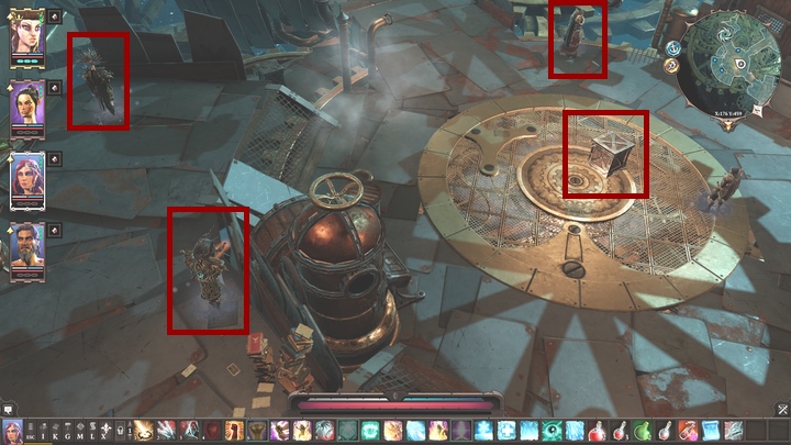 If one character can go through, it will be able to teleport the rest - Running Like Clockwork | Nameless Issle - Chapter V - Nameless Isle - Divinity Original Sin 2 Guide