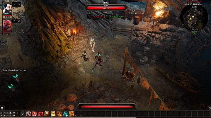 After you win the fight, Elodi will take you to Caverns, where you learn several curiosities about the location - The Shakedown / Every Mothers Nightmare | Act I - Chapter II - Fort Joy - Divinity Original Sin 2 Guide