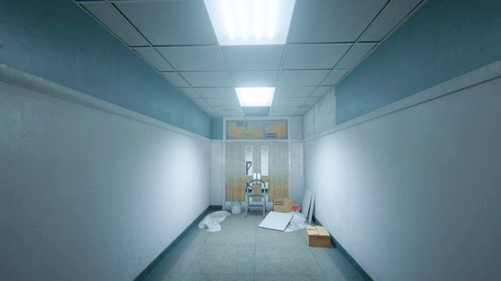 The exit way is inaccessible - St. Sybil Administration | Job | Walkthrough - Job - Outlast 2 Game Guide