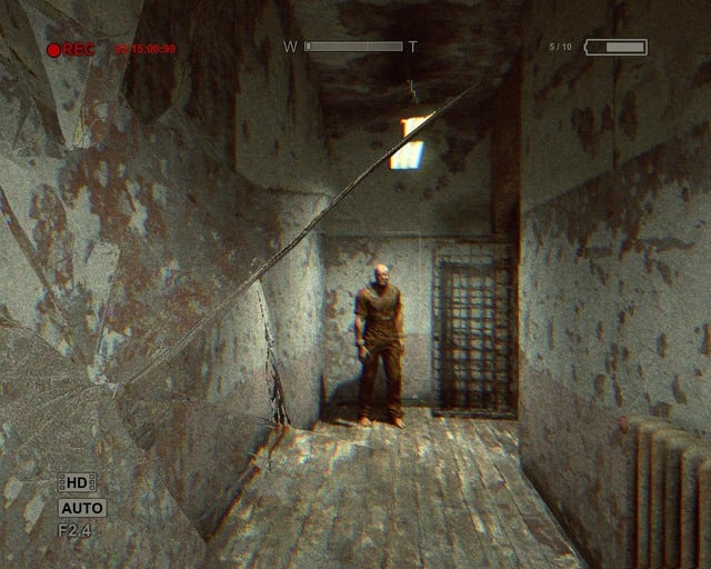 This nice gentleman will close the door behind you - Return to the Administration Block | Walkthrough - Walkthrough - Outlast Game Guide & Walkthrough