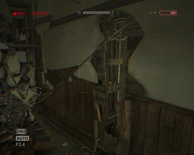 The gap in the wall will take you to a holy place - Return to the Administration Block | Walkthrough - Walkthrough - Outlast Game Guide & Walkthrough