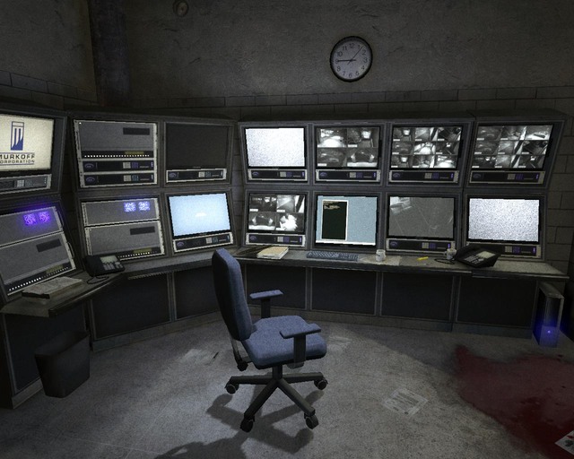 Security room; they spared no expenses - Administration Block | Walkthrough - Walkthrough - Outlast Game Guide & Walkthrough