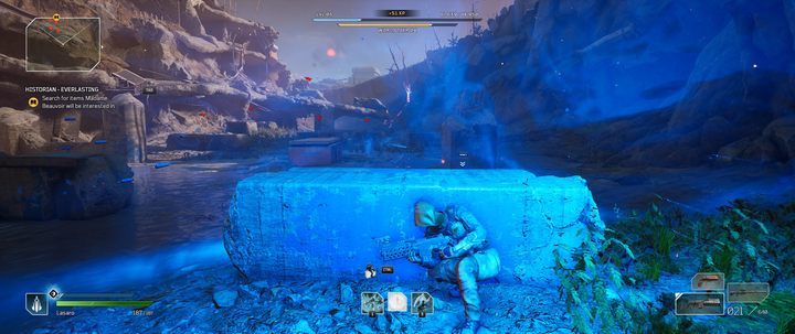 The mission is relatively easy to play through - Outriders: Historian - Everlasting - walkthrough - Side missions - Outriders Guide