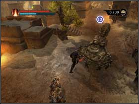 3 - Drive Jewel into the village Tower Gate - Walkthrough - Overlord - Game Guide and Walkthrough