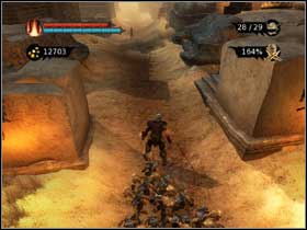 Now, before you interrogate Jewel, go right and break the bony barrier (#1) with the bug - Drive Jewel into the village Tower Gate - Walkthrough - Overlord - Game Guide and Walkthrough